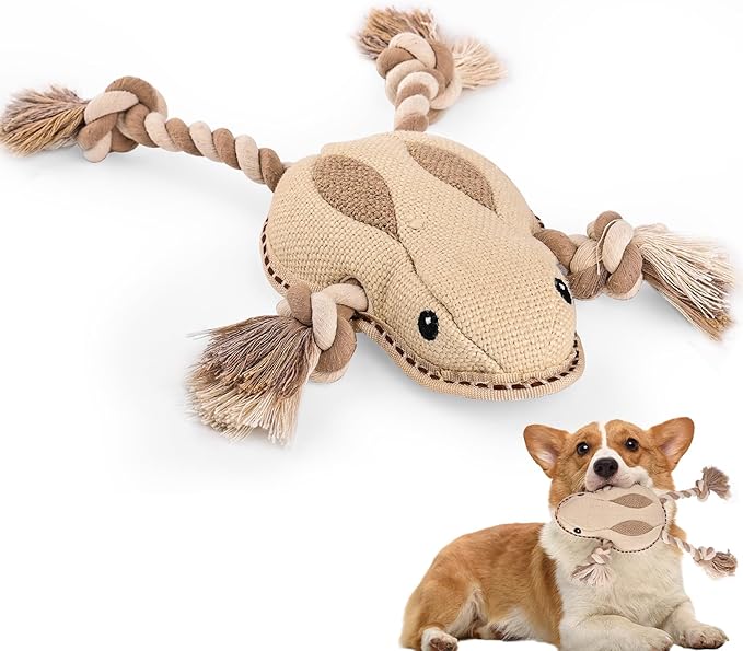 Durable Knotted Rope Dog Toy for Chewing, Tug and Interactive Play